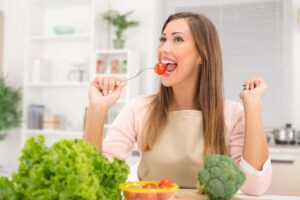 donna a dieta